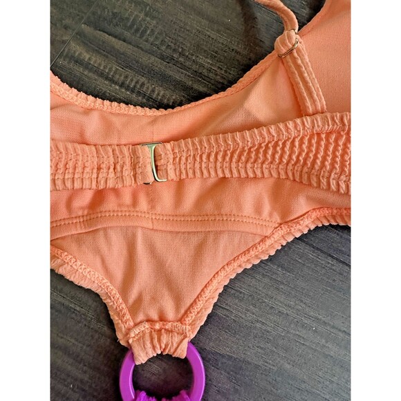 Salt + Cove Women Juniors' Color blocked One-Piece Monokini Swimsuit XL - Picture 10 of 10